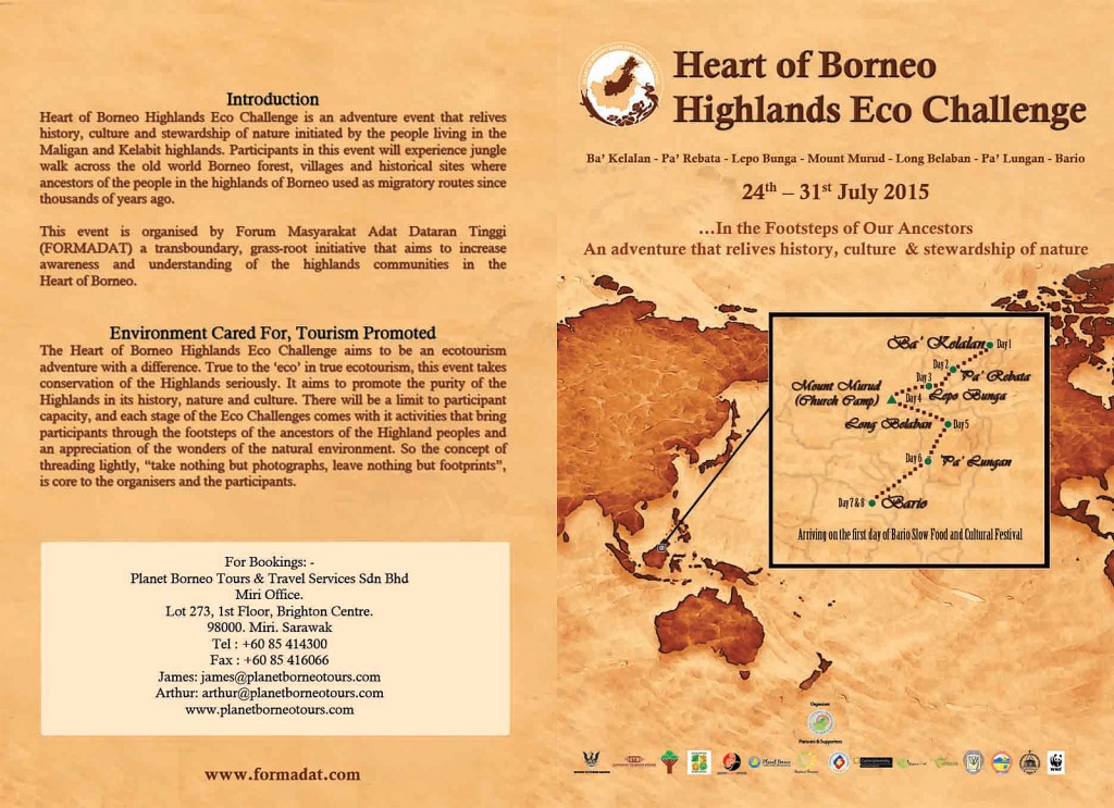 Heart of Borneo Eco Challenge 2015